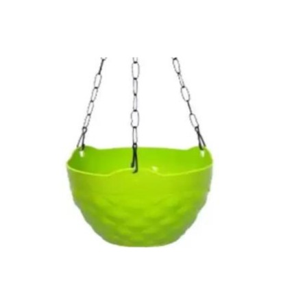 DIAMOND HANGING POT - 8" 